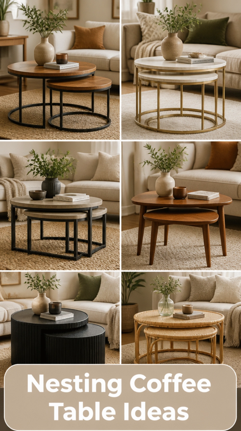 Why a Nesting Coffee Table Set Is the Smartest Buy for a Small Living Room