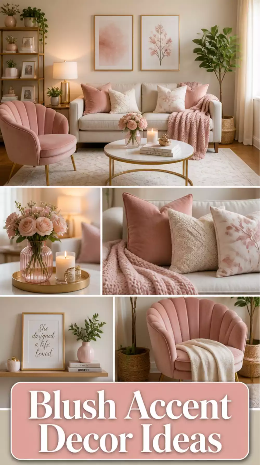 Is Your Small Living Room Missing the One Blush Tone That Makes Neutral Spaces Feel Alive?