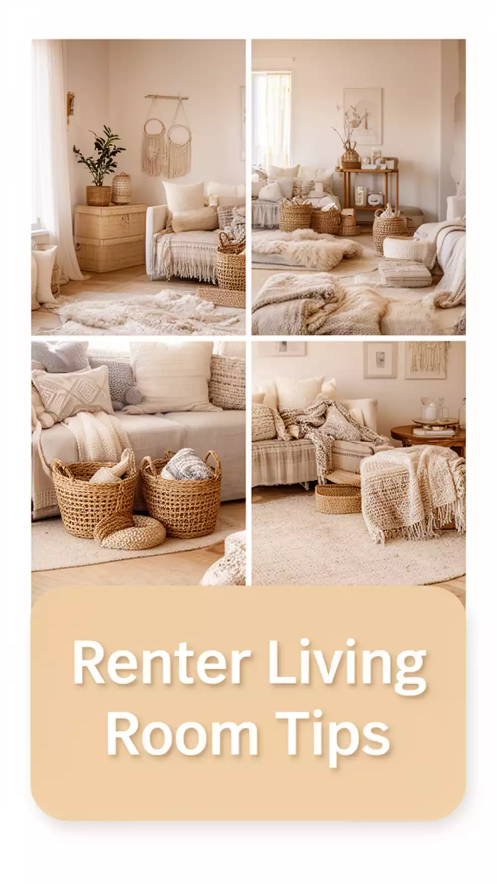 The Renter Small Living Room Styling Approach That Leaves Zero Trace and Looks Like an Interior Shoot