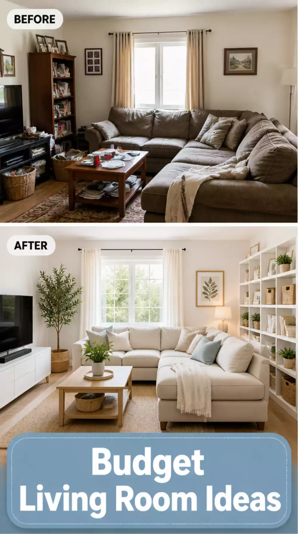 The Before-and-After Small Living Room Swap That Costs Under $200 and Looks Like a Remodel