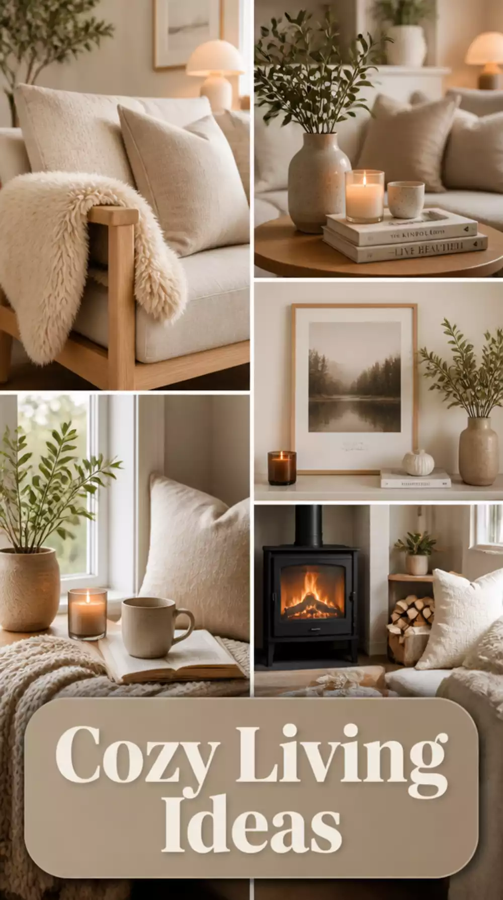 Why a Sheepskin Throw Over the Sofa Arm Instantly Hygge-fies a Small Living Room