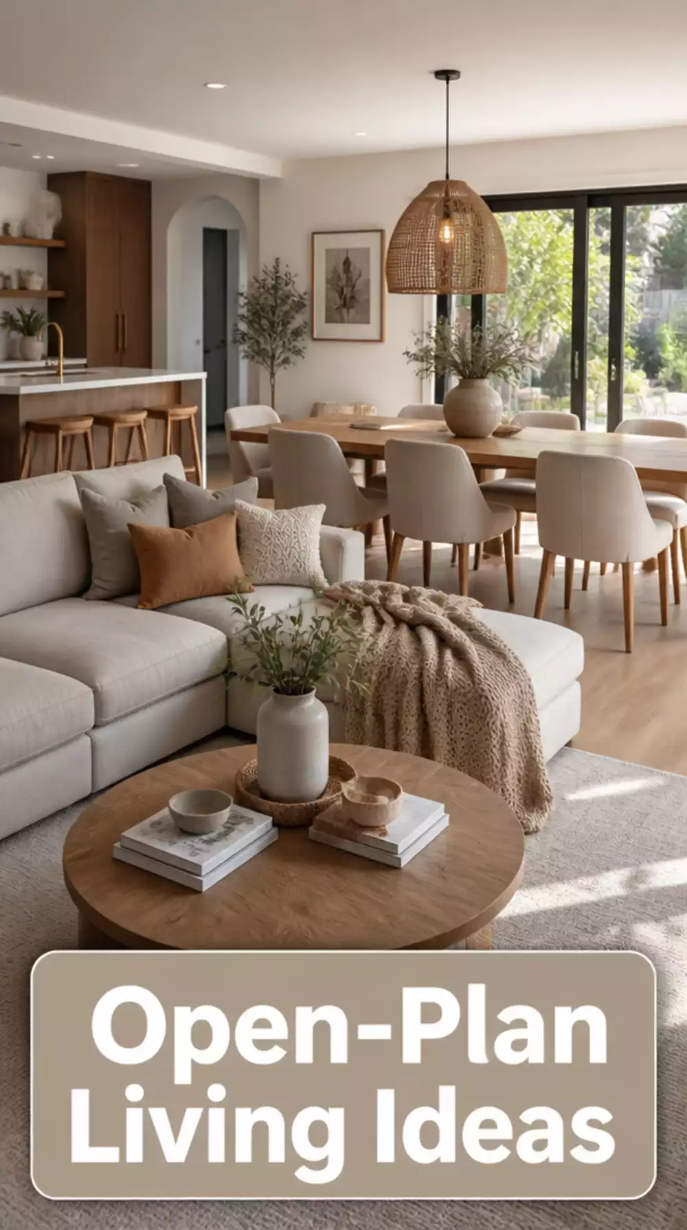 Small Terraced House Living Room Open-Plan Extension That Merges the Dining Zone Beautifully