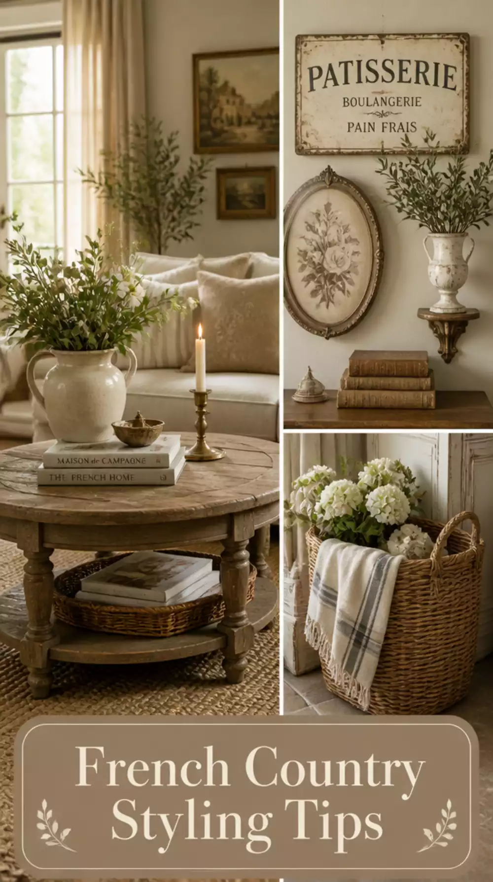 The French Country Small Living Room Styling Detail That Makes a Tiny Space Feel Like Provence