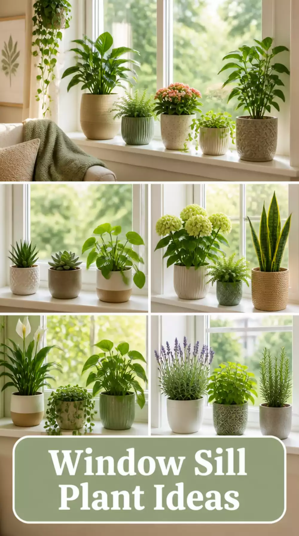 Why a Single Living Room Window Sill Plant Display Changes a Tiny Space Completely