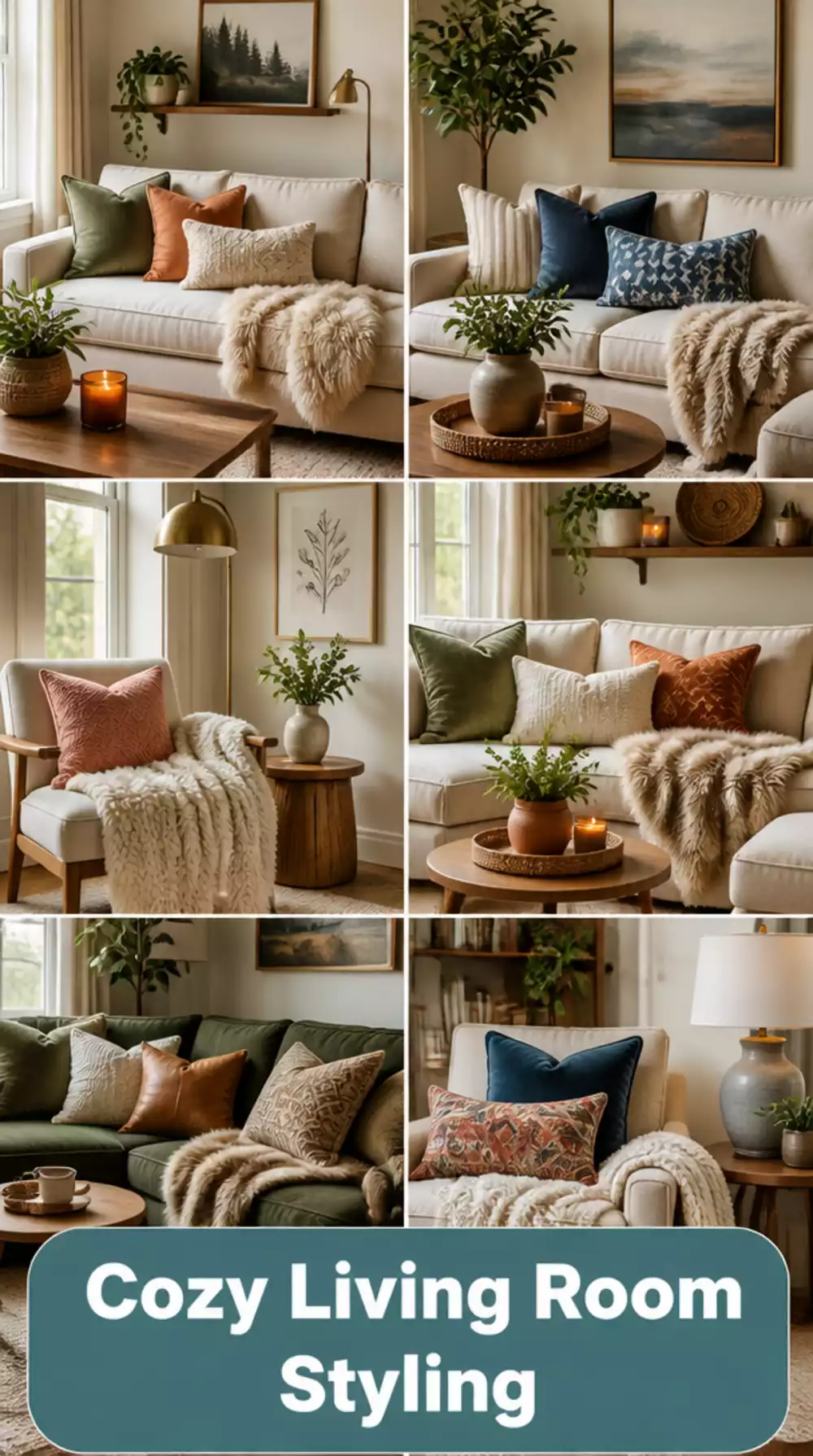 Small Living Room Quick-Win Cushion and Throw Styling That Makes a Bare Tiny Space Feel Lived In