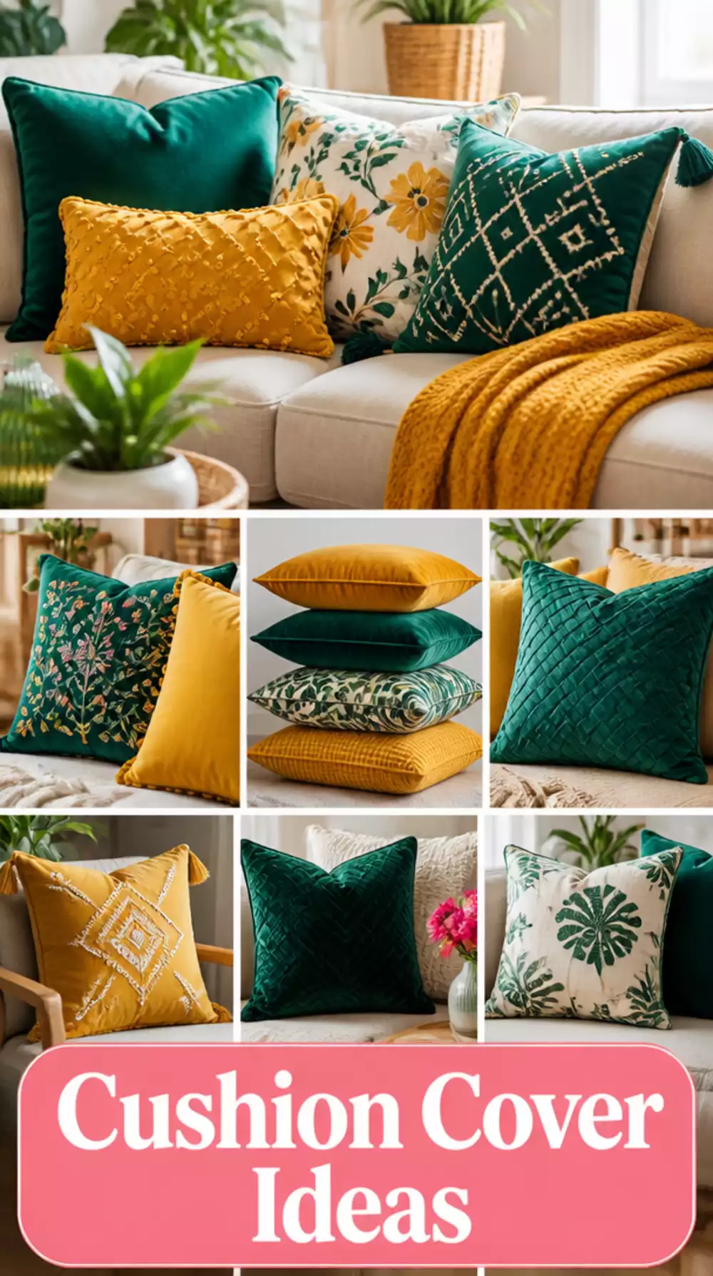 Living Room Seasonal Cushion Cover Swap in a Small Space That Changes the Whole Mood Instantly