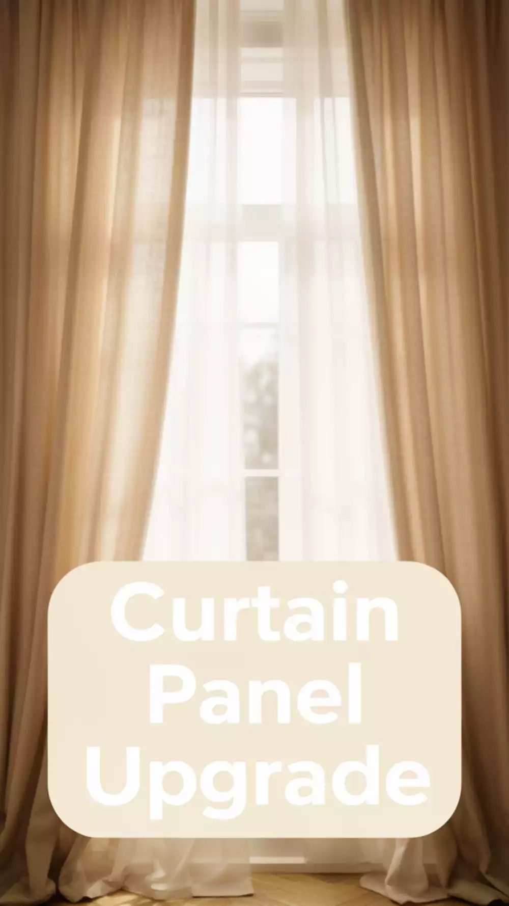 Living Room New Curtain Panel Upgrade That Changes the Light and Mood Instantly
