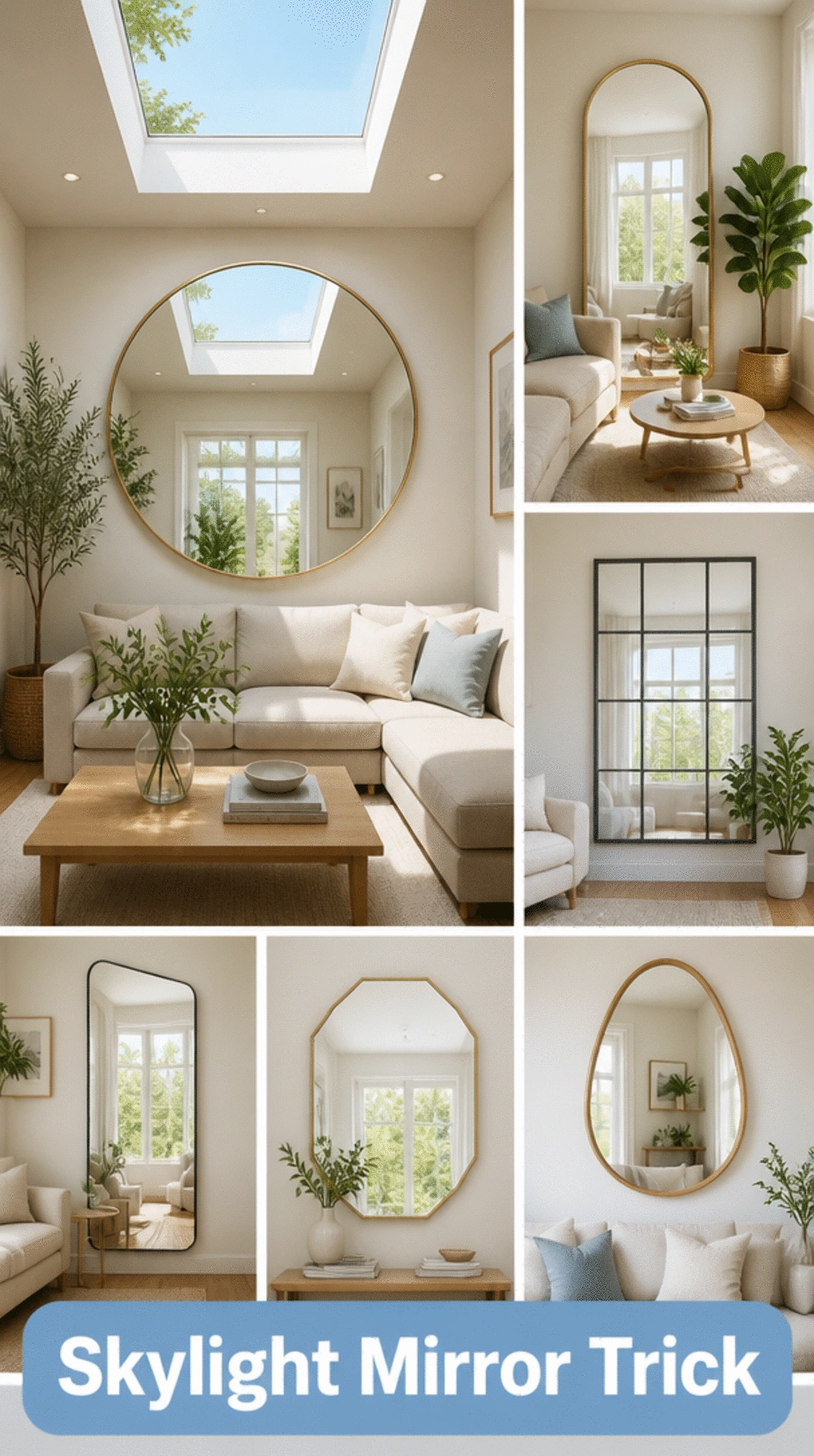 The Single Skylight Mirror Trick That Doubles Natural Light in a Small Living Room