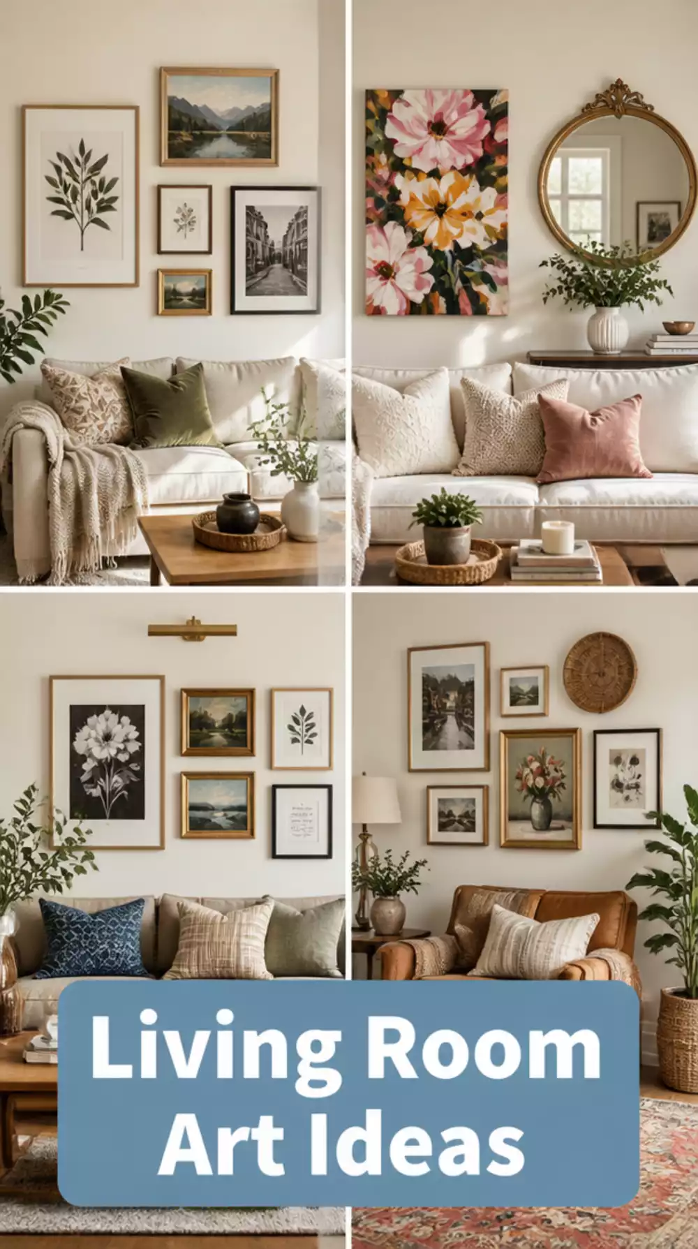 Living Room First Artwork Decision in a Small Space That Defines the Room’s Personality Instantly