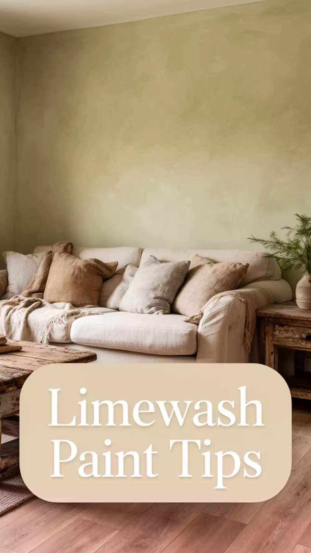 Limewash Paint Ideas to Enhance Your Small Living Room